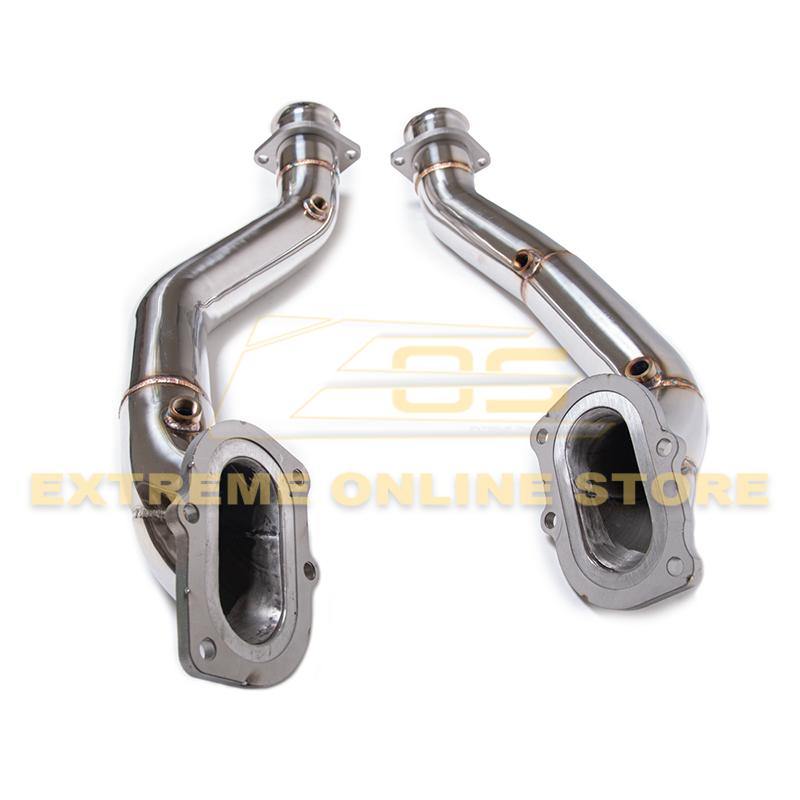 Corvette C7 3" Stainless Steel Race Series Catless Downpipe