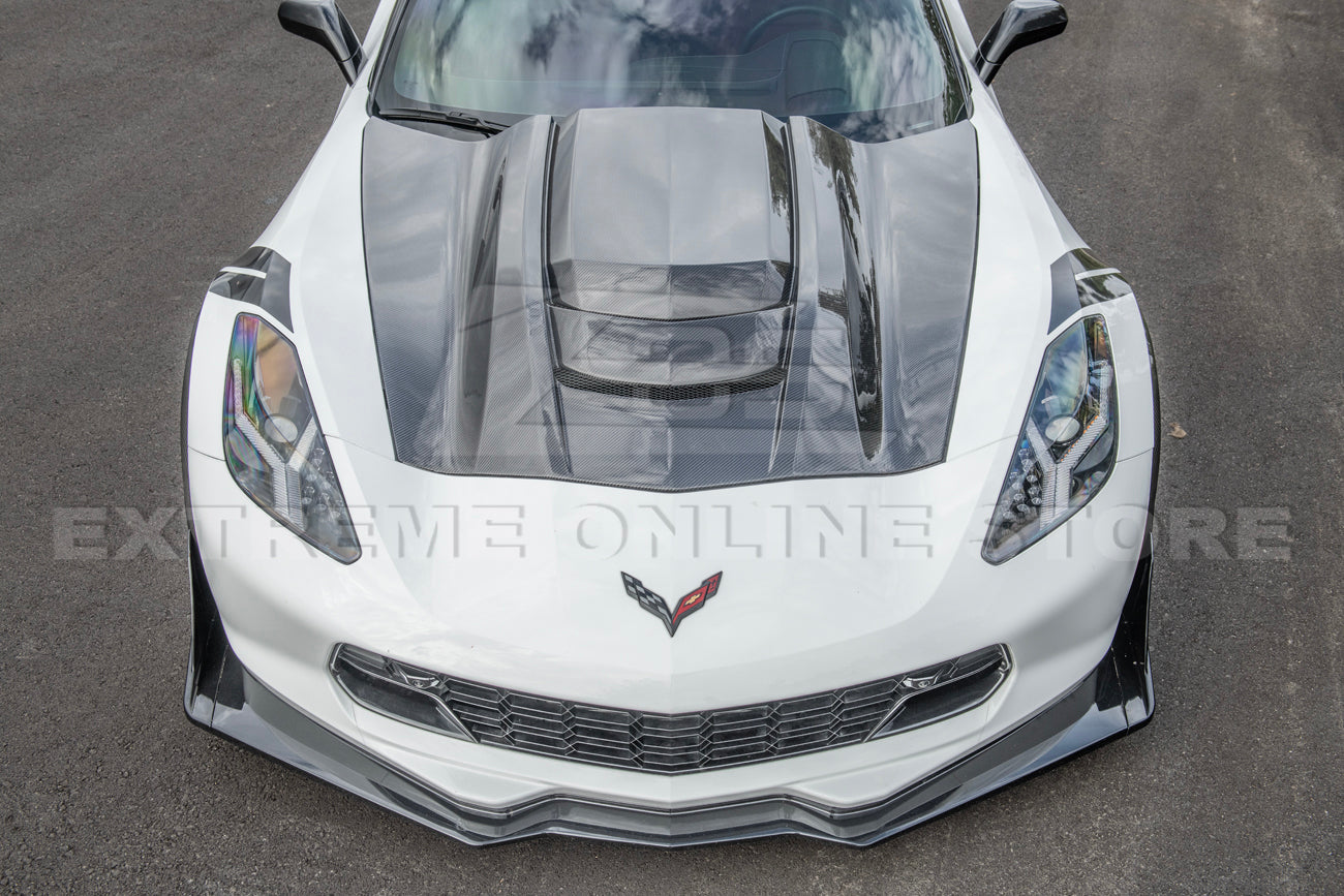 Corvette C7 Cowl Vented Extractor Hood
