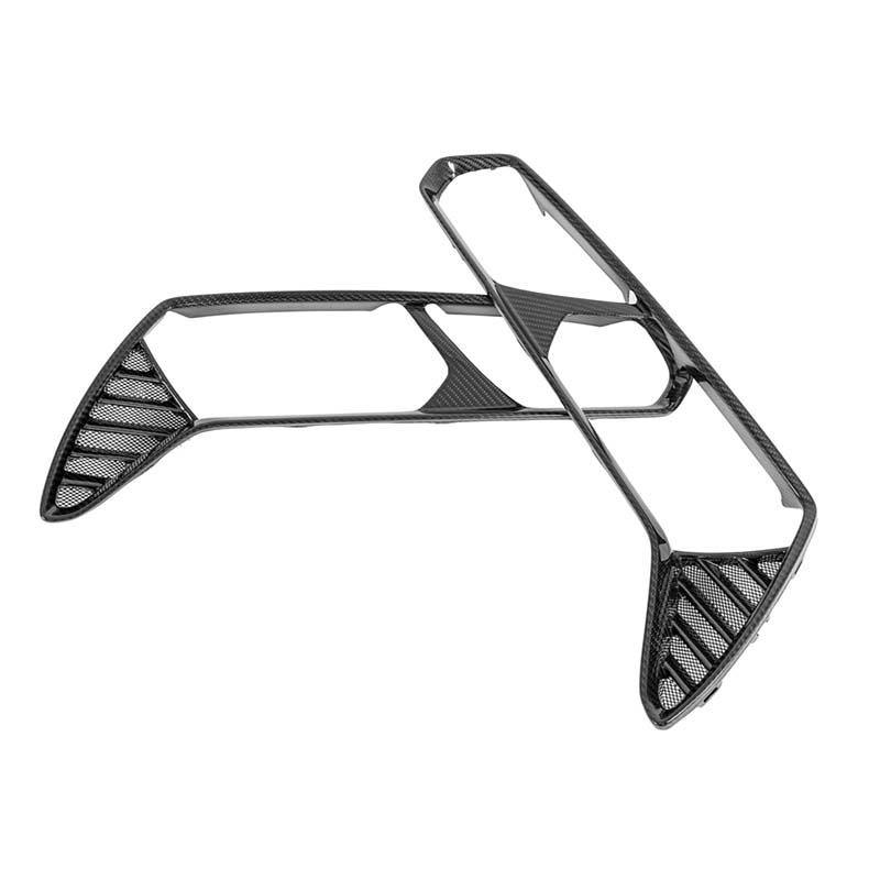 Corvette C7 DRY CARBON FIBER Rear Tail Light Bezels