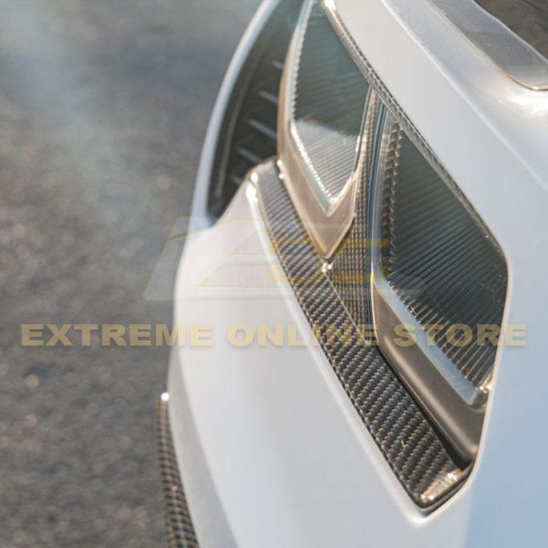 Corvette C7 DRY CARBON FIBER Rear Tail Light Bezels