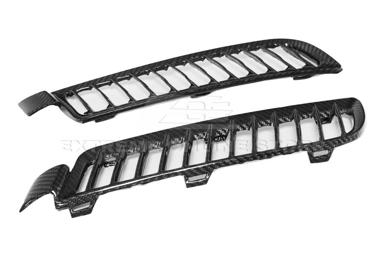 Corvette C7 DRY CARBON FIBER Replacement Rear Diffuser Vent