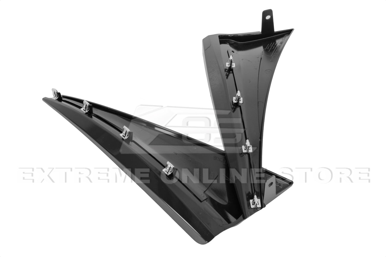 Corvette C7 Extended Rear Splash Guards Mud Flaps