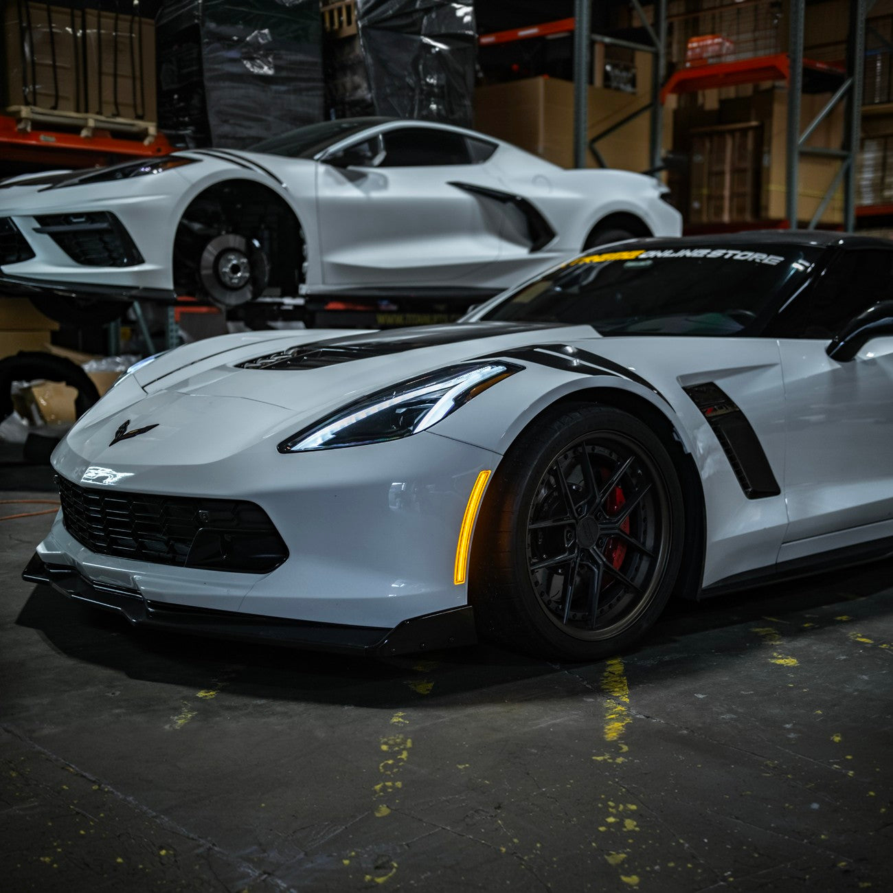 Corvette C7 Factory Style LED Side Marker Lights