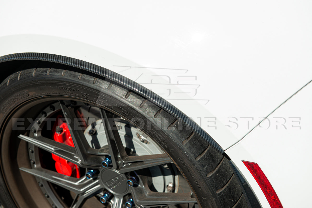 Corvette C7 Z06 DRY CARBON FIBER Rear Quarter Extension