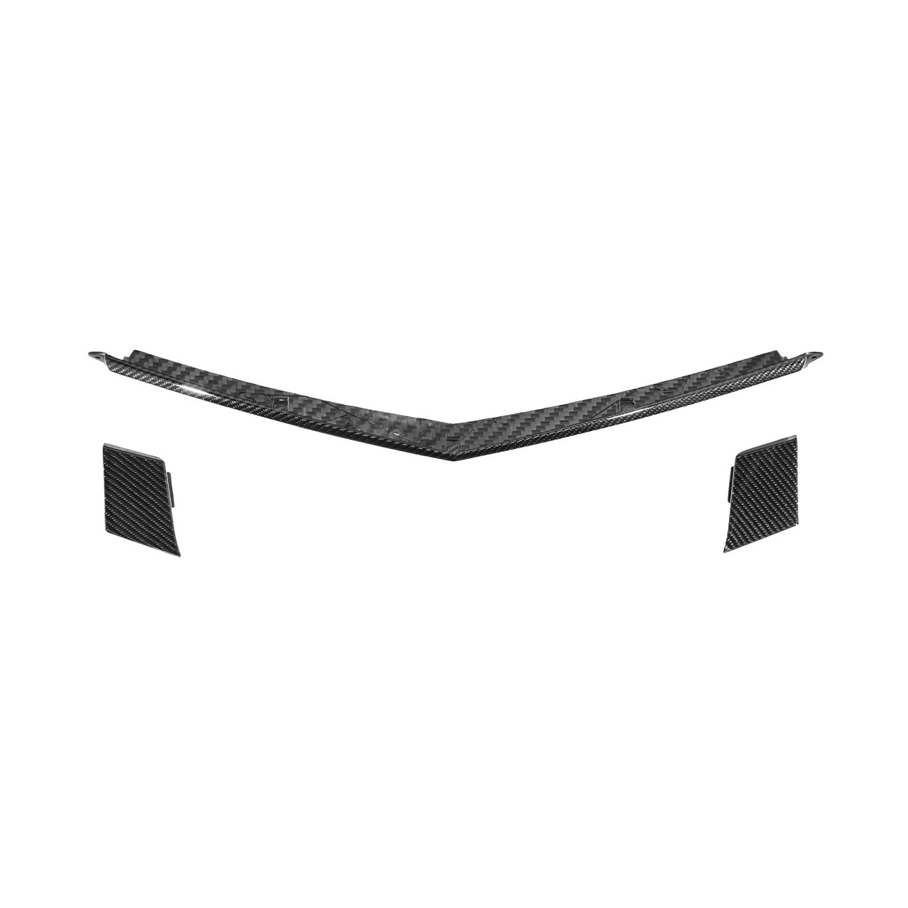 Corvette C8 Carbon Fiber Front Grille Tow Cover Kit-Grocery Getter Performance