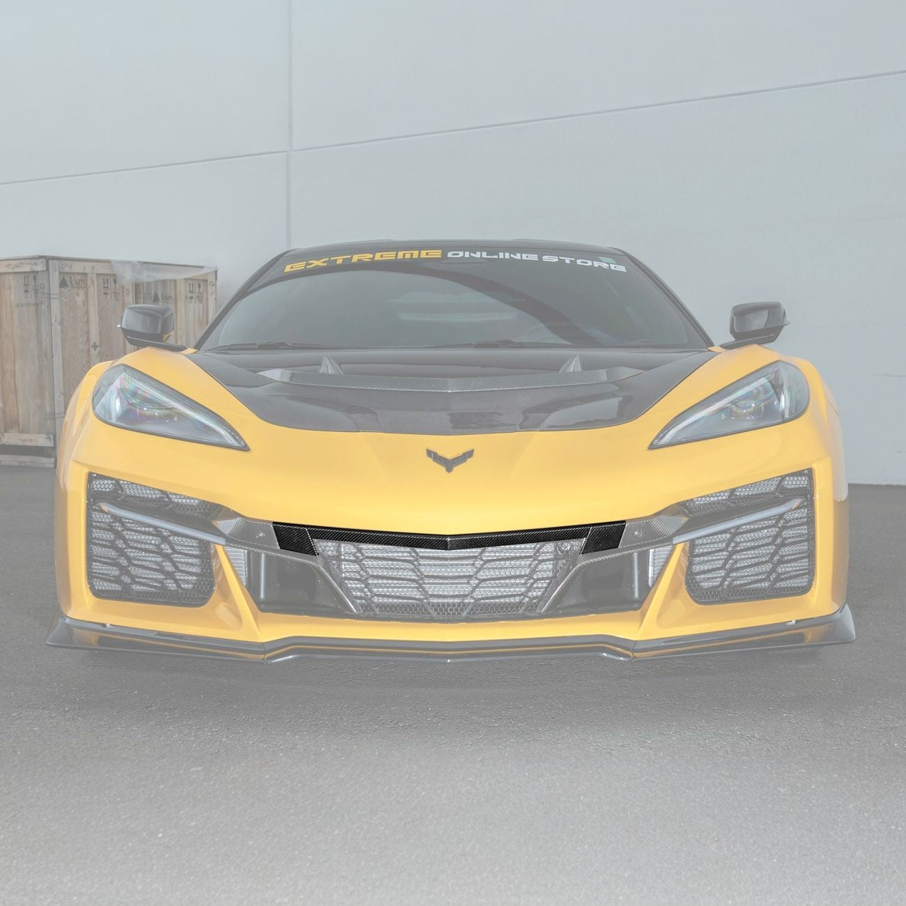 Corvette C8 Carbon Fiber Front Grille Tow Cover Kit-Grocery Getter Performance