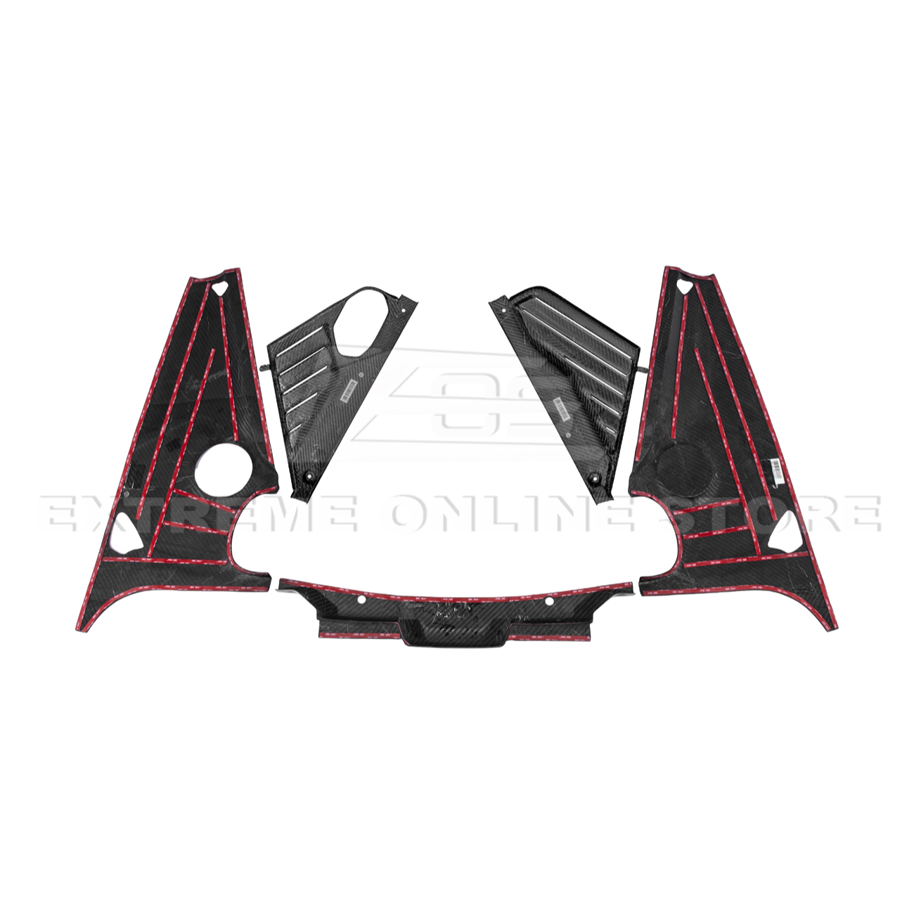 Corvette C8 CARBON FLASH Engine Bay Trim Appearance Panel Cover