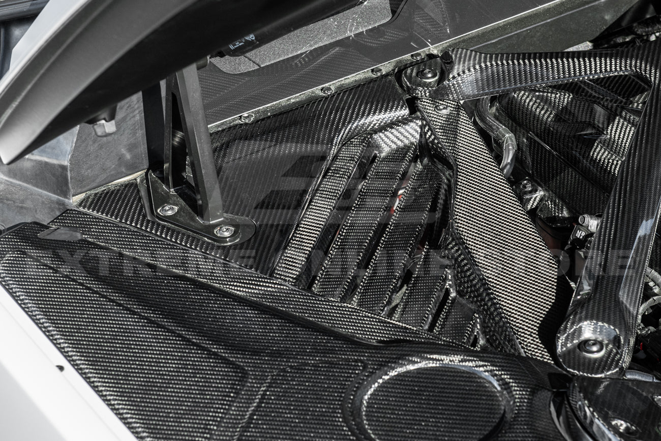 Corvette C8 Coupe Engine Cover W/ Bay Panel Insert