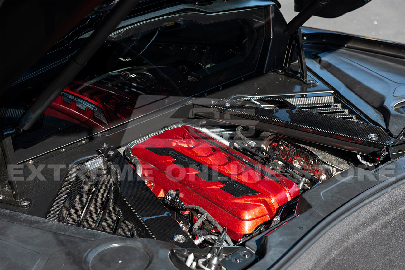 Corvette C8 Coupe Engine Cover W/ Bay Panel Insert