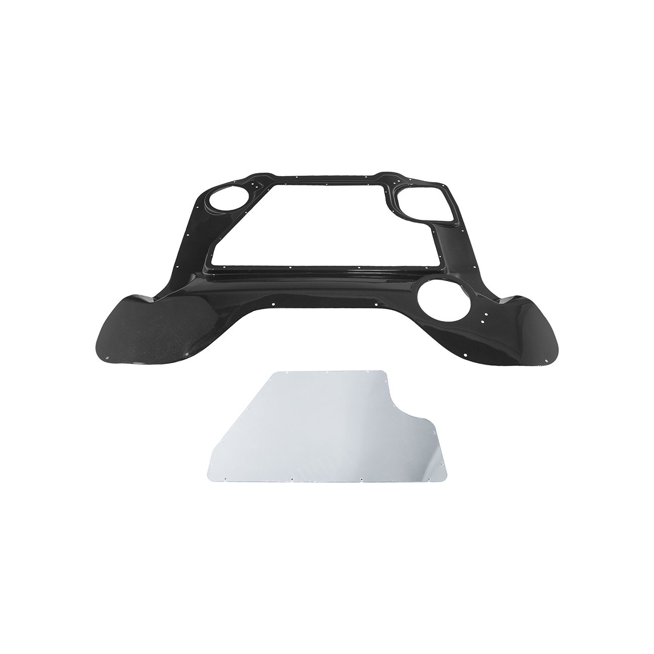 Corvette C8 E-Ray Convertible CARBON FLASH Engine Bay Panel Clear Cover