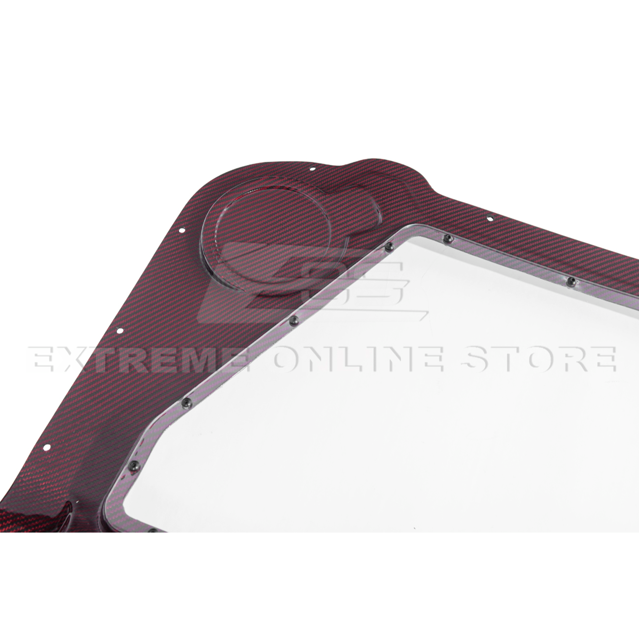 Corvette C8 HTC DRY Carbon Fiber Engine Bay Panel Cover
