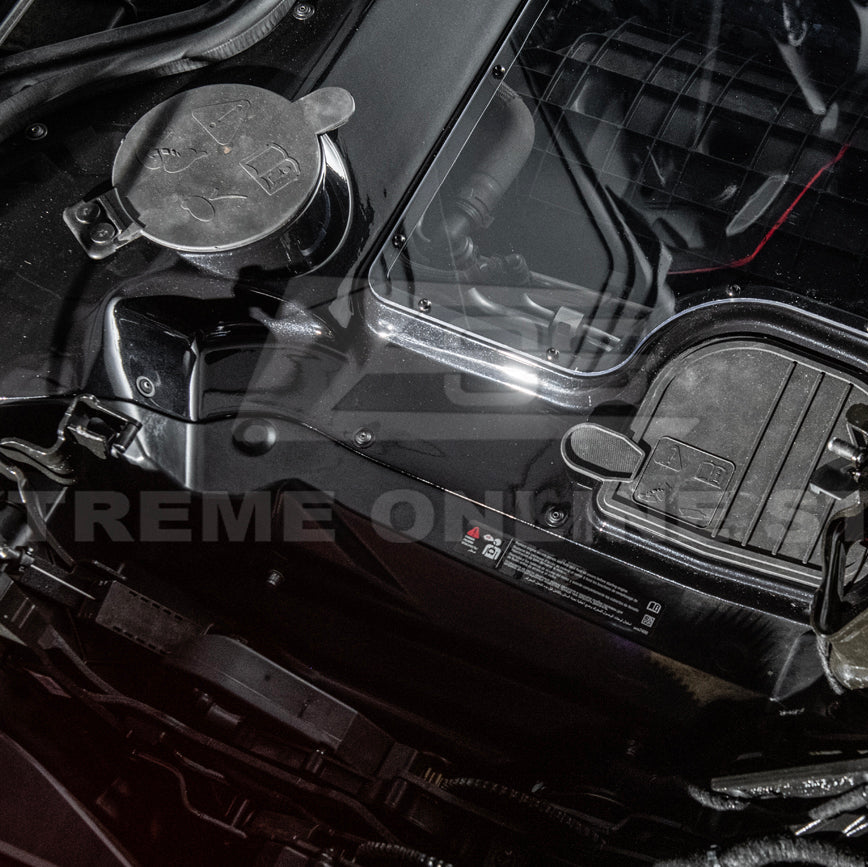Corvette C8 HTC DRY Carbon Fiber Engine Bay Panel Cover