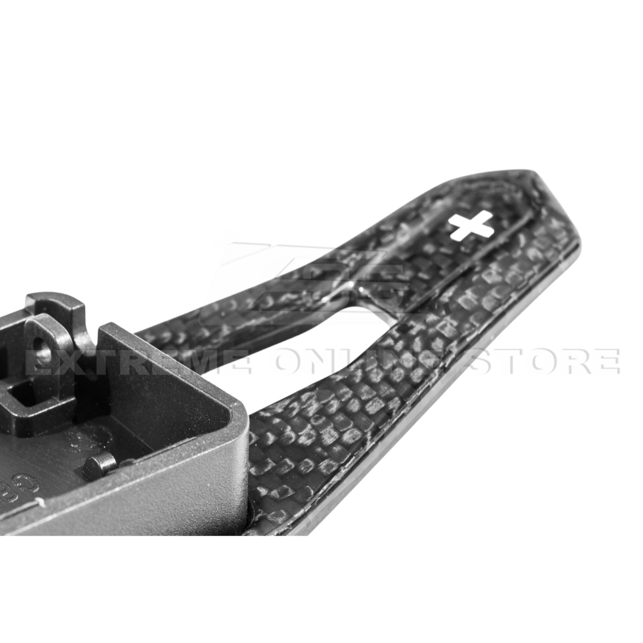 Corvette C8 Lamborghini Style CARBON FIBER Steering Wheel Paddle Shifter