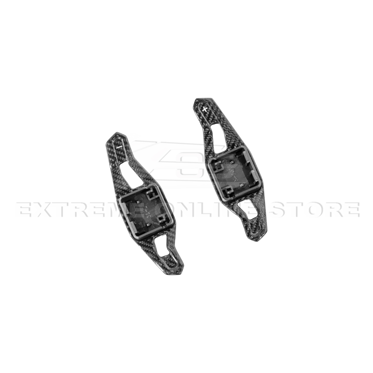 Corvette C8 Lamborghini Style CARBON FIBER Steering Wheel Paddle Shifter