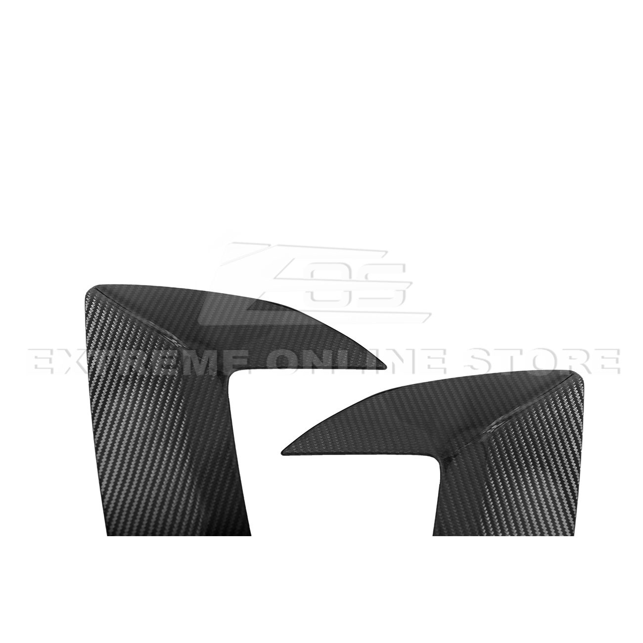 Corvette C8 Stingray DRY CARBON FIBER Door Garnish