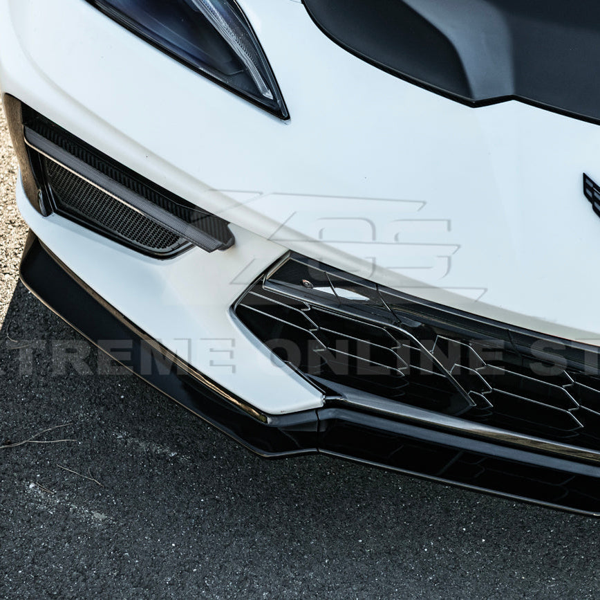 Corvette C8 Stingray DRY CARBON FIBER Front Splitter [Z06 / Z07 Conversion Package]