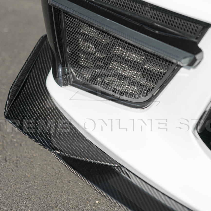 Corvette C8 Stingray DRY CARBON FIBER Front Splitter [Z06 / Z07 Conversion Package]