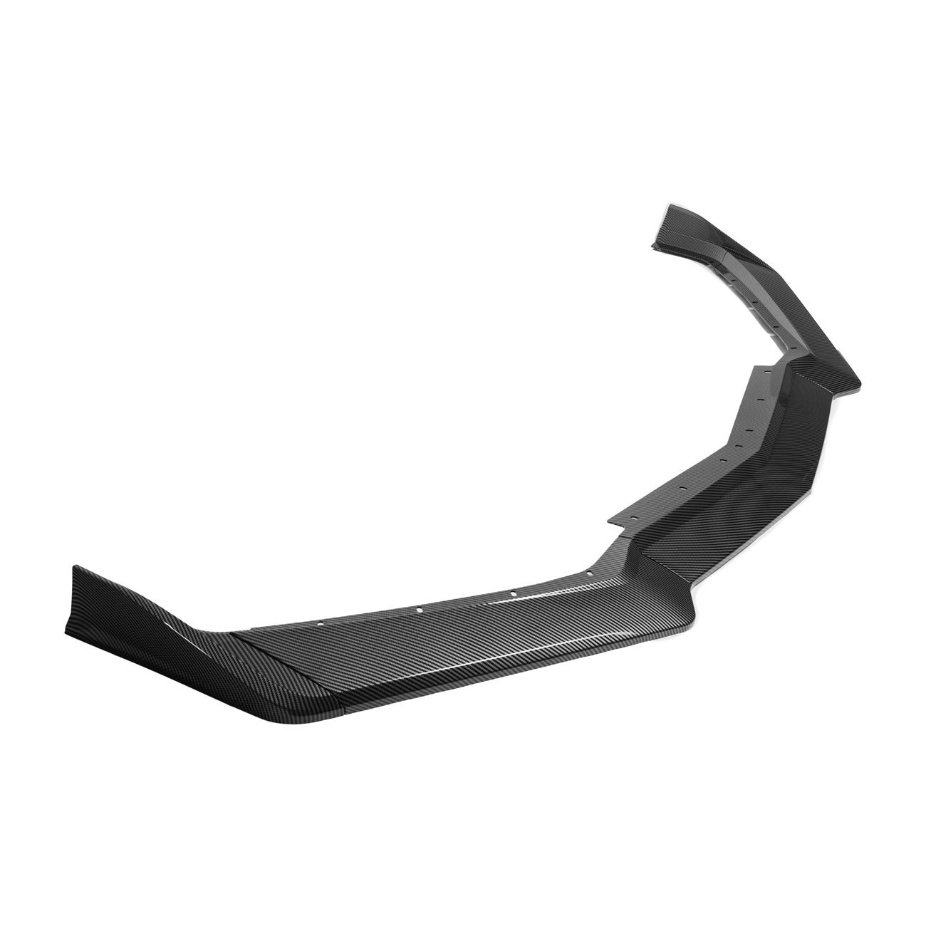 Corvette C8 Stingray Front Splitter [5-Piece Extended Version]