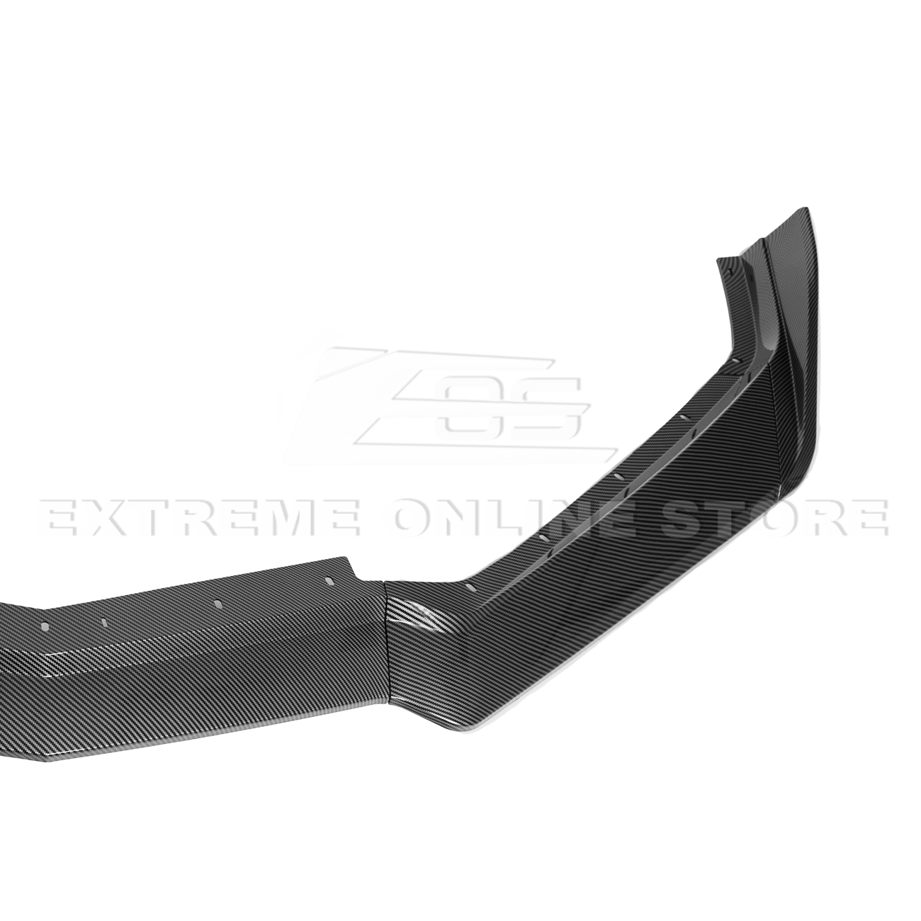 Corvette C8 Stingray Front Splitter [5-Piece Extended Version]