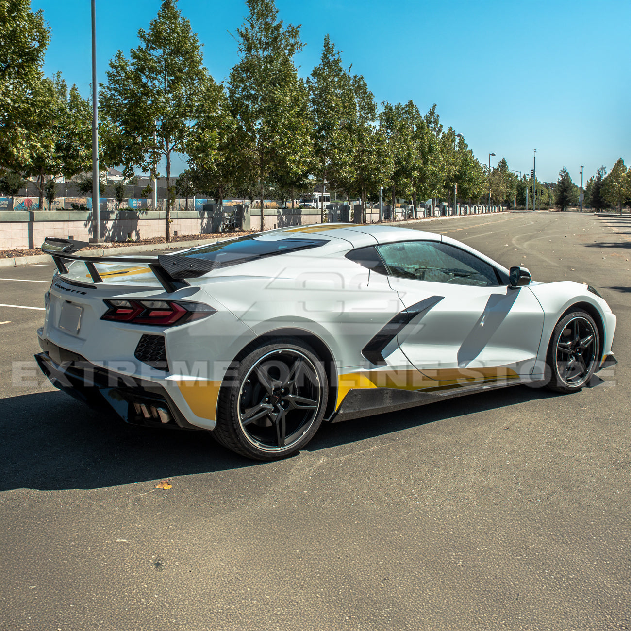 Corvette C8 Stingray Front Splitter & Side Skirts [5VM Package]