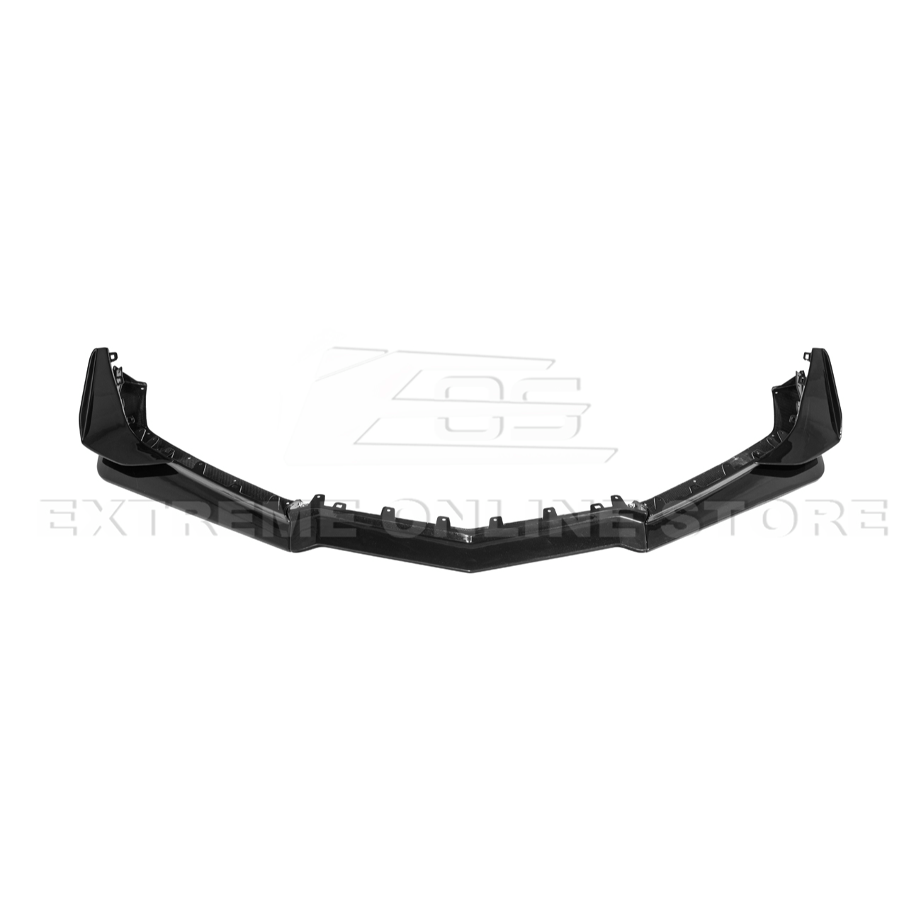 Corvette C8 Z06 / E-Ray DRY CARBON FIBER Front Splitter & Canards [Z07 Extended Package]