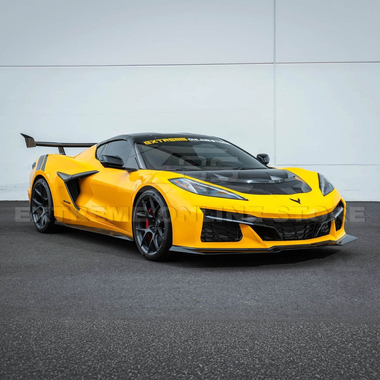 Corvette C8 Z06 / E-Ray DRY CARBON FIBER Front Splitter [Z07 Extended Package]