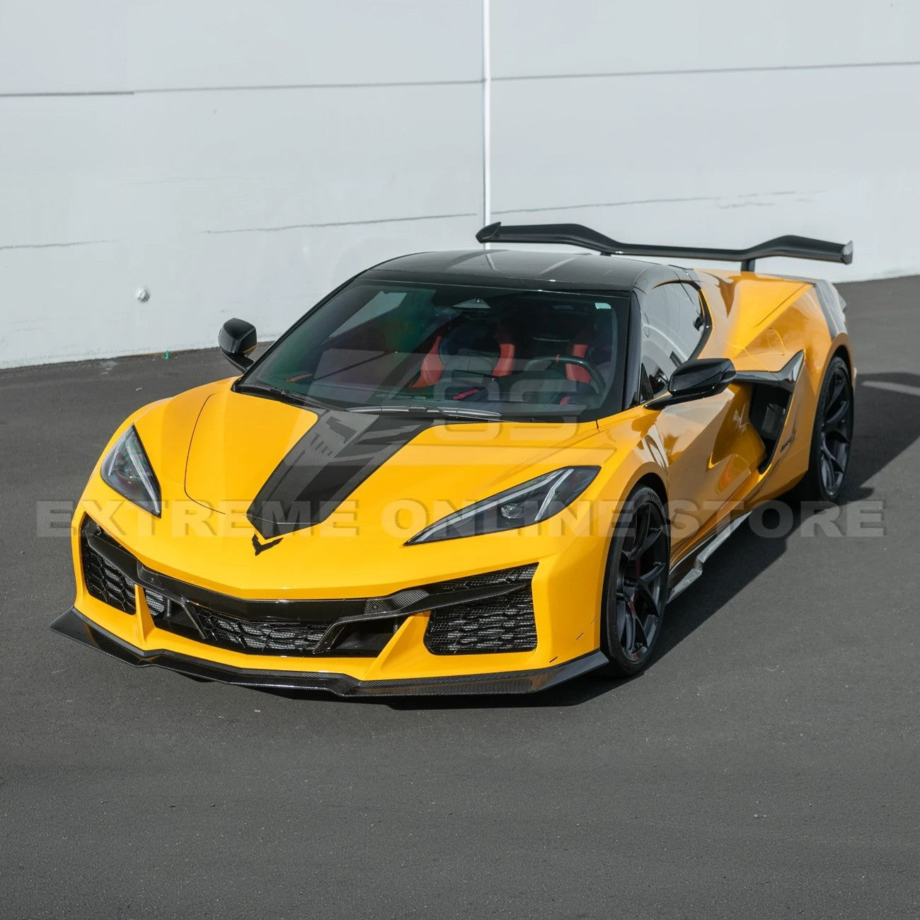 Corvette C8 Z06 / E-Ray DRY CARBON FIBER Front Splitter [Z07 Extended Package]