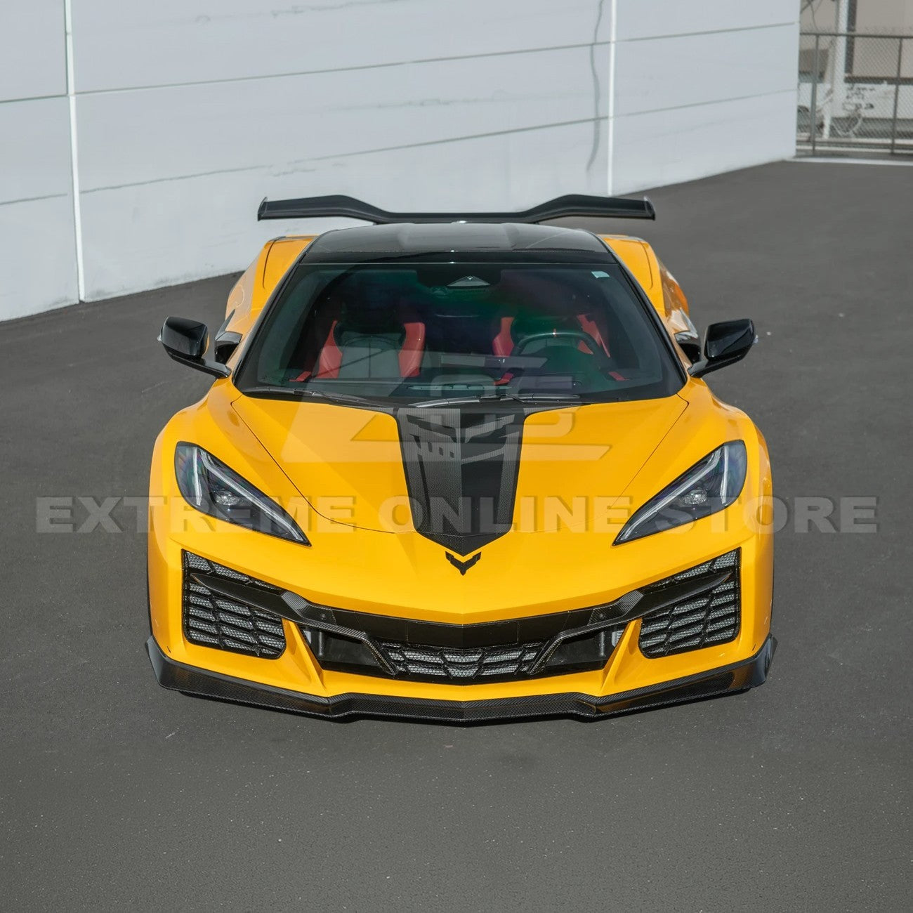 Corvette C8 Z06 / E-Ray DRY CARBON FIBER Front Splitter [Z07 Extended Package]