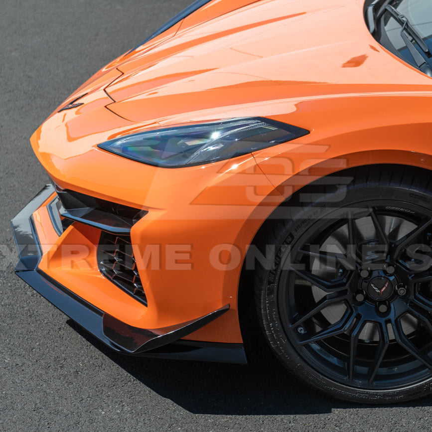 Corvette C8 Z06 / E-Ray DRY CARBON FIBER Front Splitter [Z07 Package]