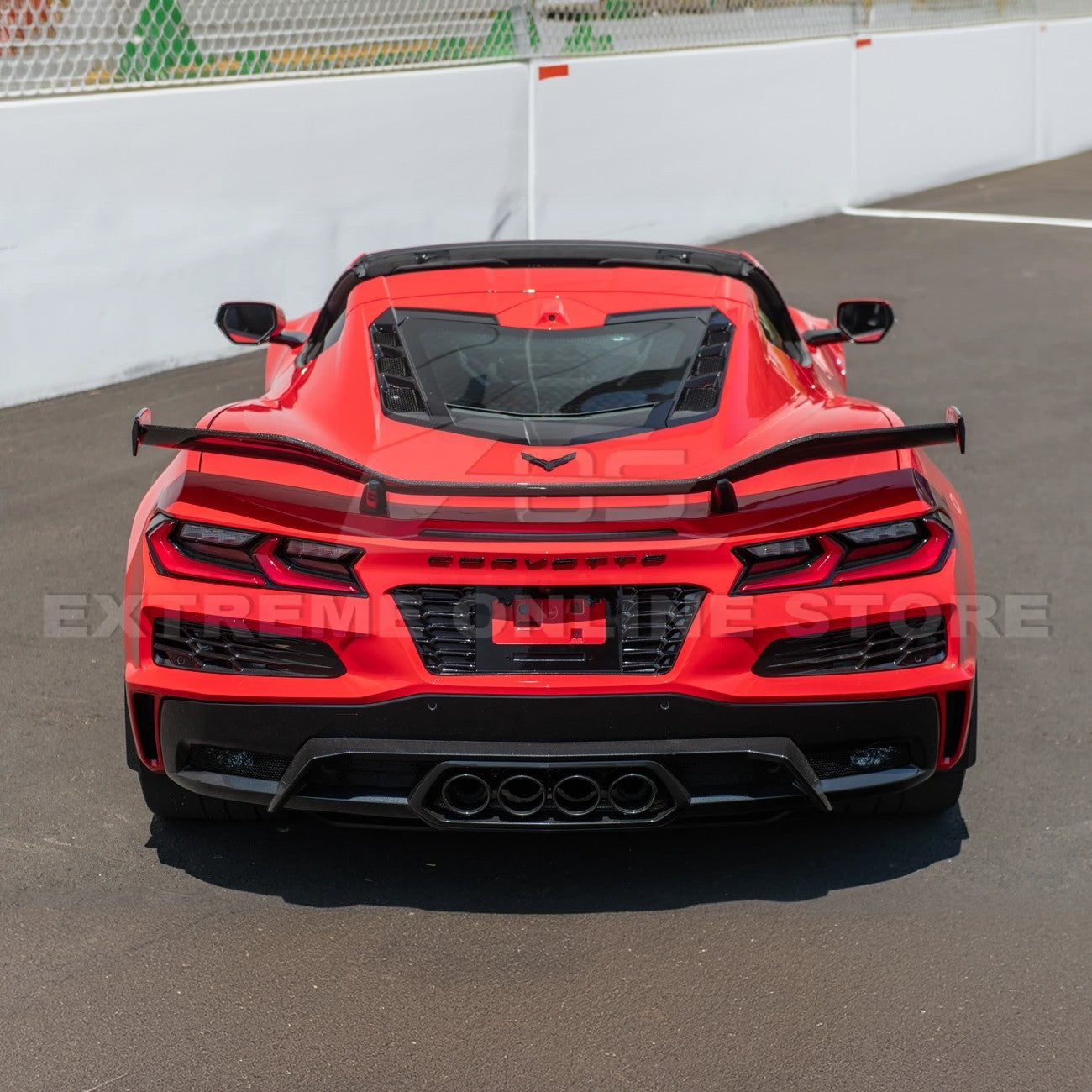 Corvette C8 Z06 License Plate Backing