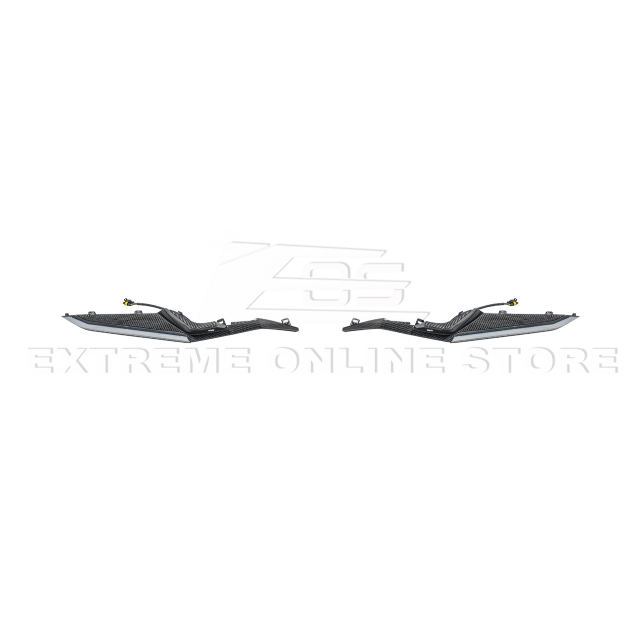 Corvette C8 Z06 Models Sequential LED DRL Light Bar Bezel Insert