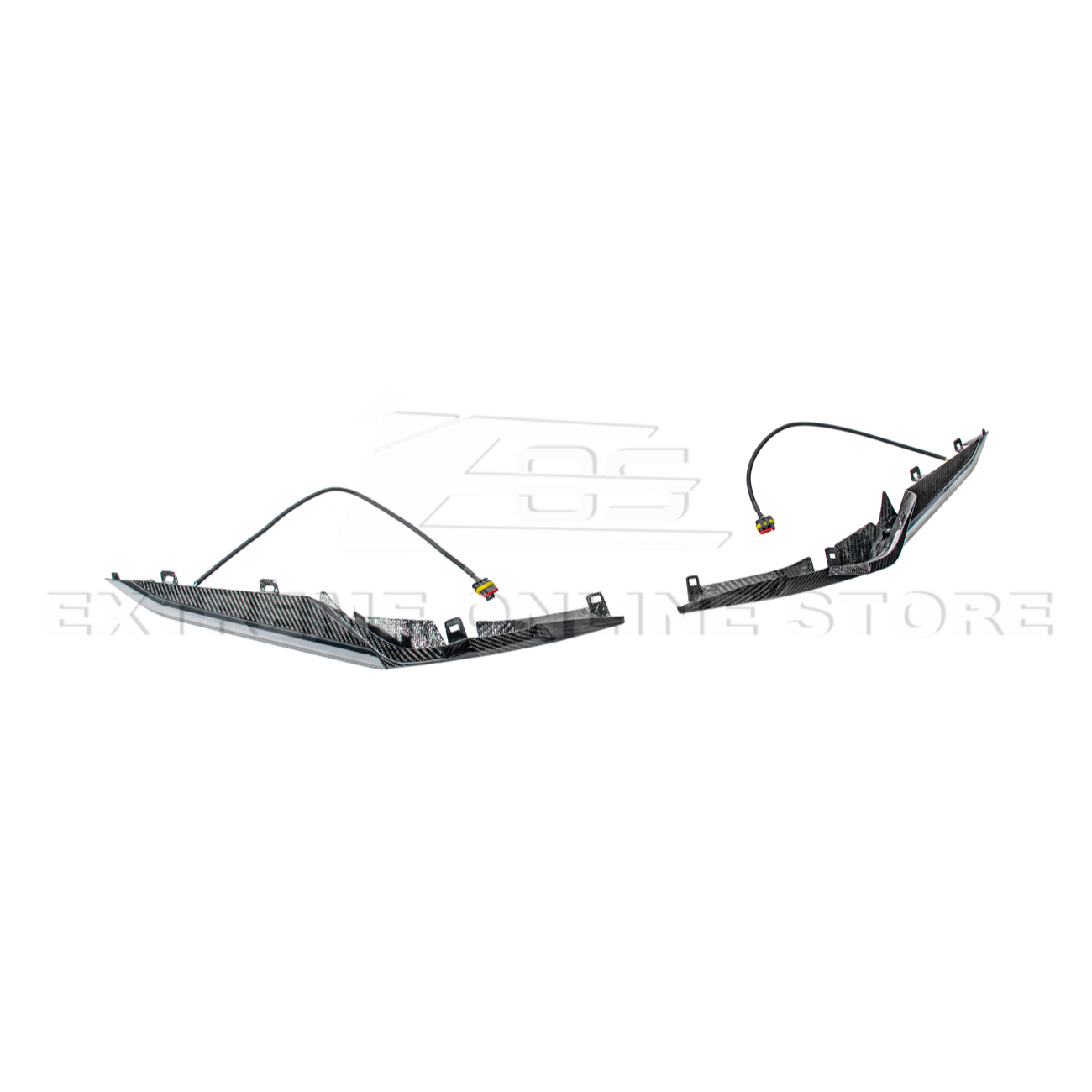 Corvette C8 Z06 Models Sequential LED DRL Light Bar Bezel Insert