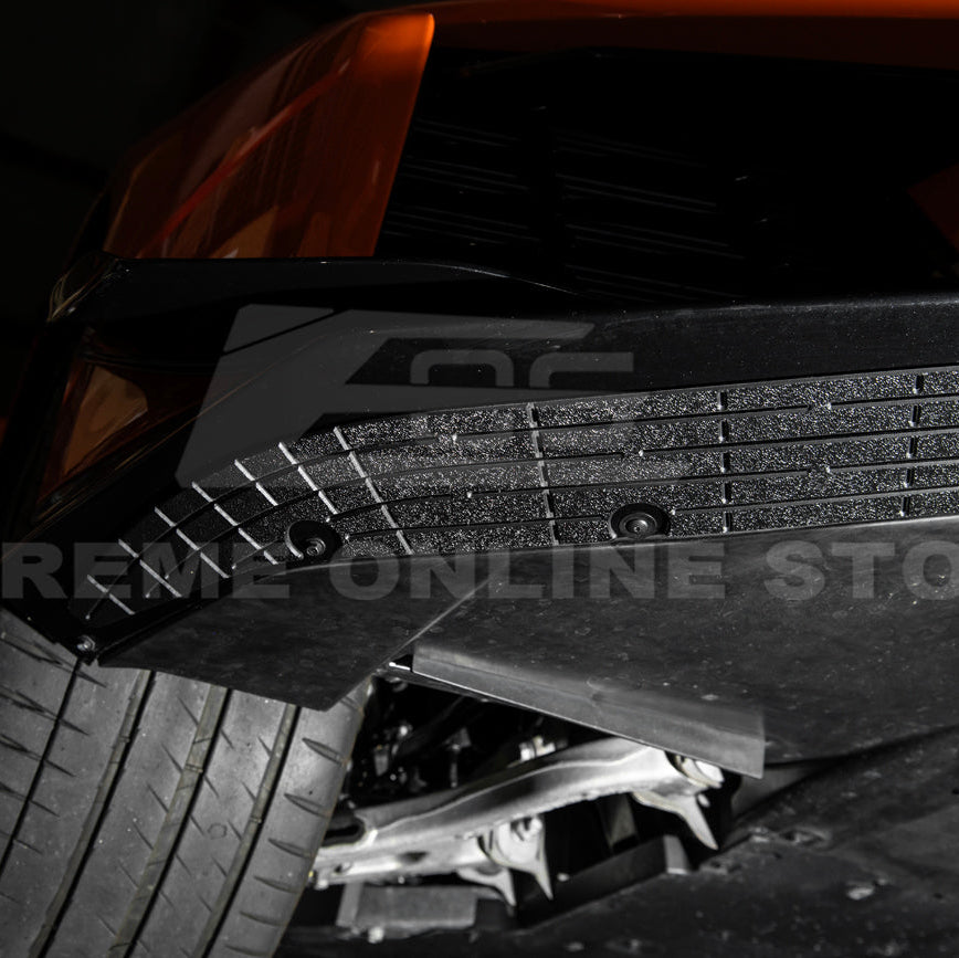 Corvette C8 Z06 Z07 Package Skid Plates Front Lip Splitter Protector