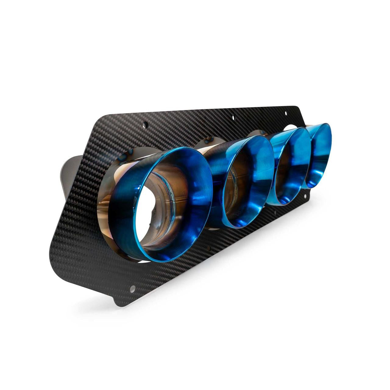 Corvette C8 Z06 / ZR1 Titanium Quad Tips