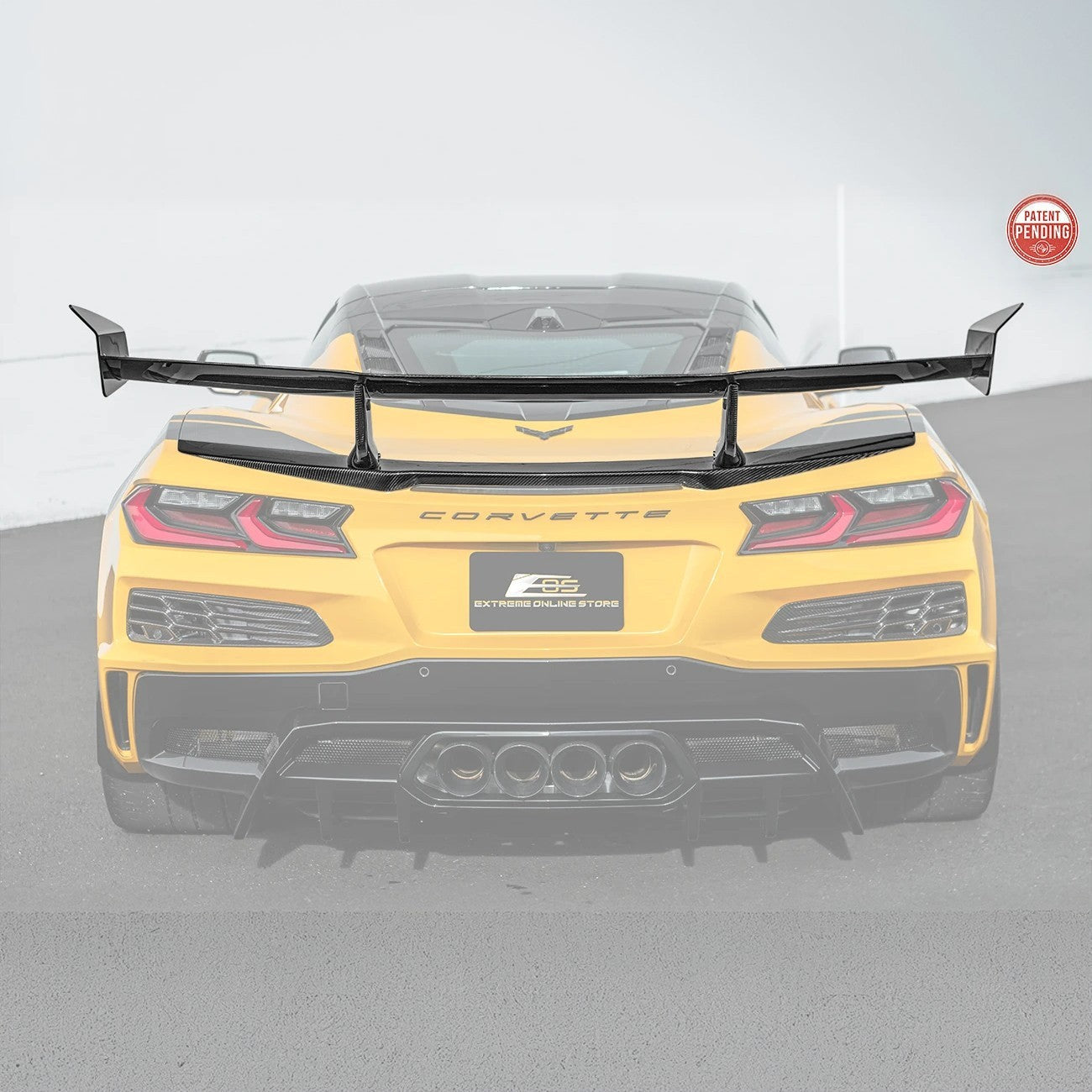 ZR1 Package Corvette C8 Z06 / E-Ray DRY CARBON FIBER Rear Spoiler