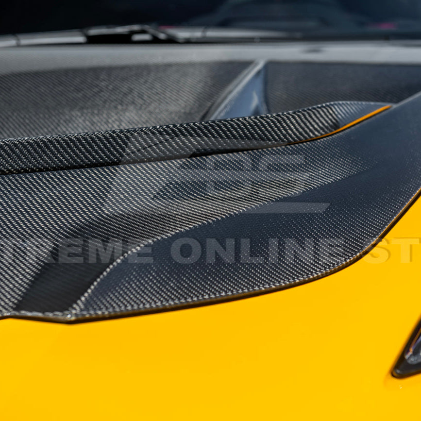 Corvette C8 ZR1 Front Bumper Vented Extractor Hood