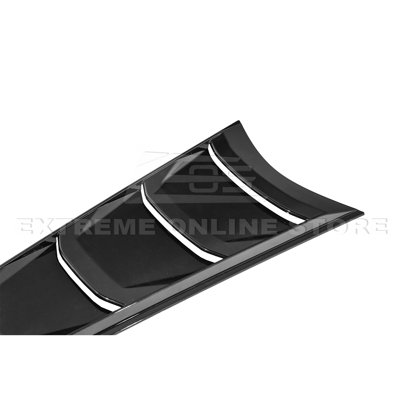 Corvette C8 | ZR1 Style CARBON FLASH Rear Window Vent Louver Cover