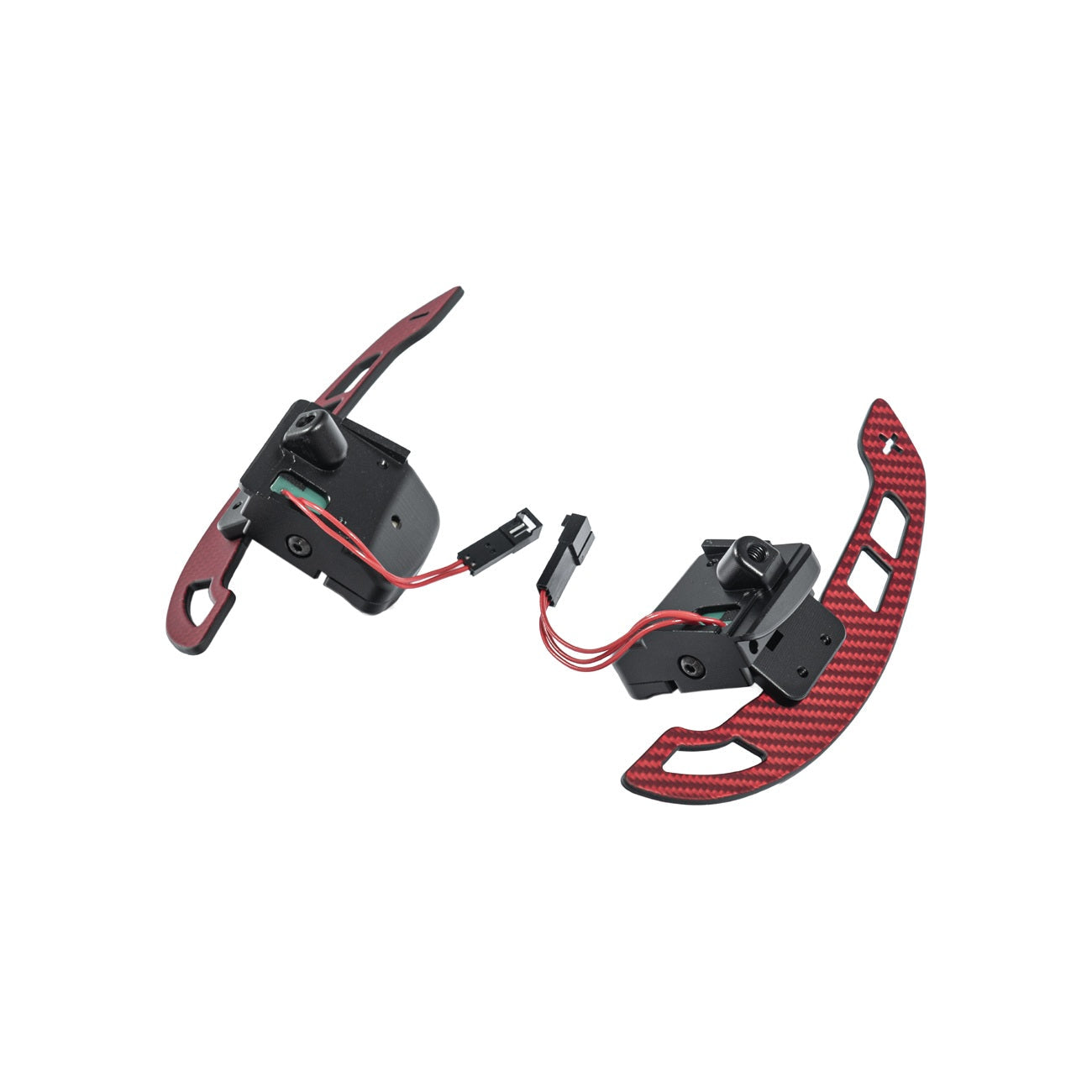 Corvette Carbon Fiber Steering Wheel Magnetic Paddle Shifter Pair