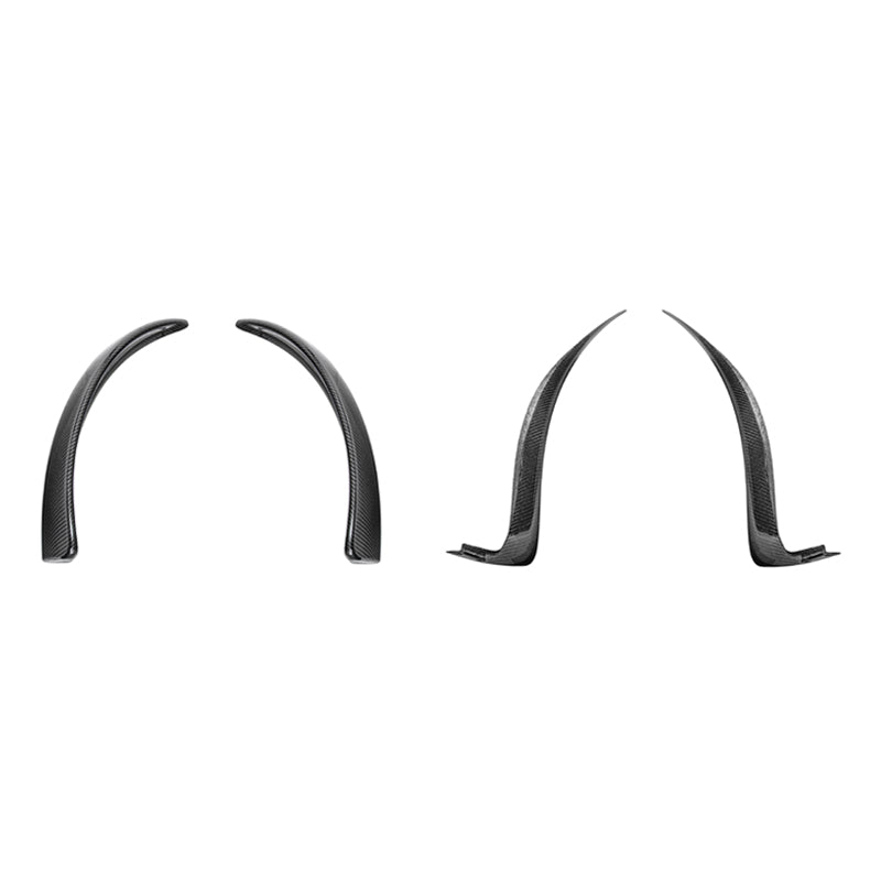 2005-13 Corvette C6 Z06 ZR1 DRY CARBON FIBER Splash Guard Mud Flaps