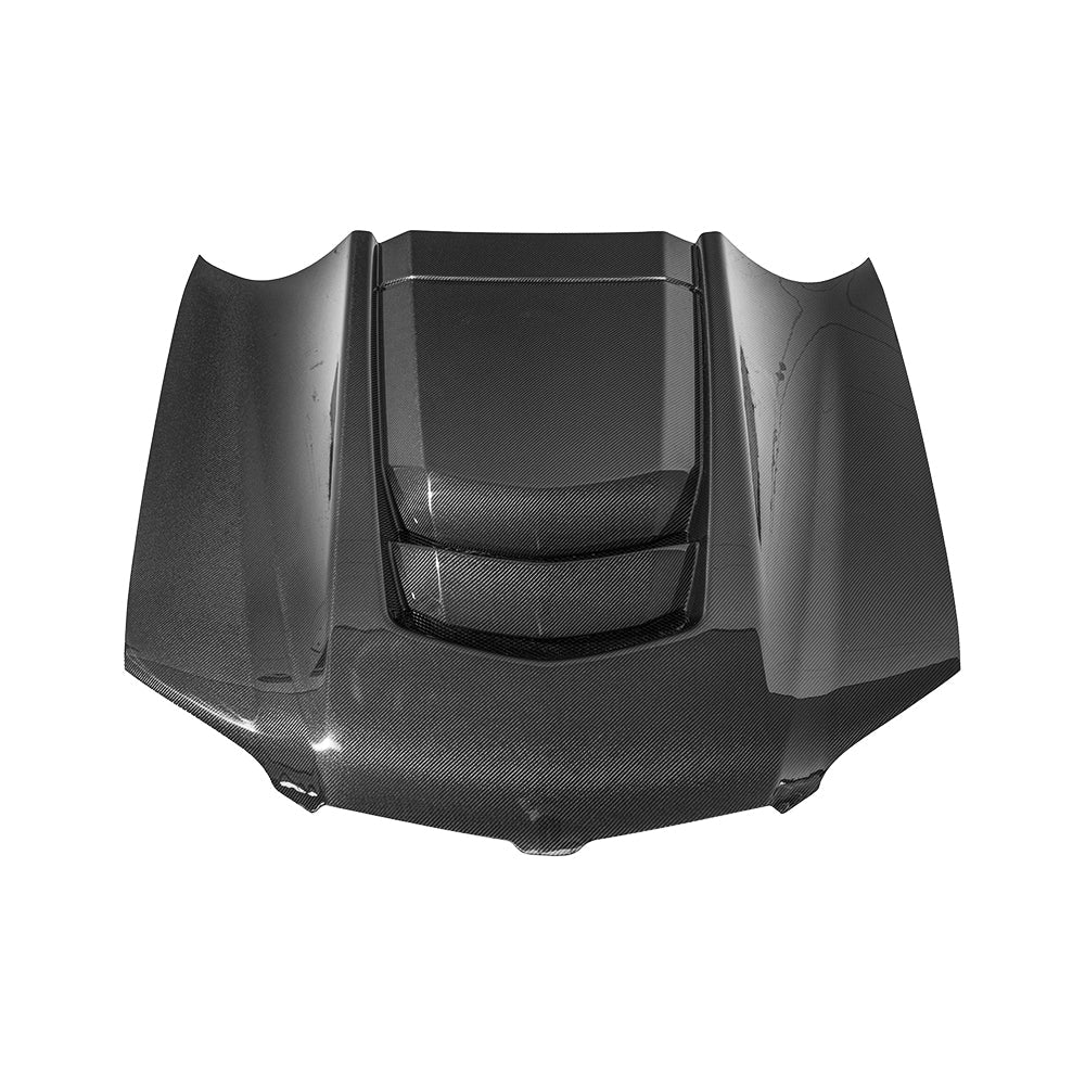 Blemished / Outlet - 2008-09 Pontiac G8 ZR1 CARBON FIBER Front Bumper Hood Vented Cover