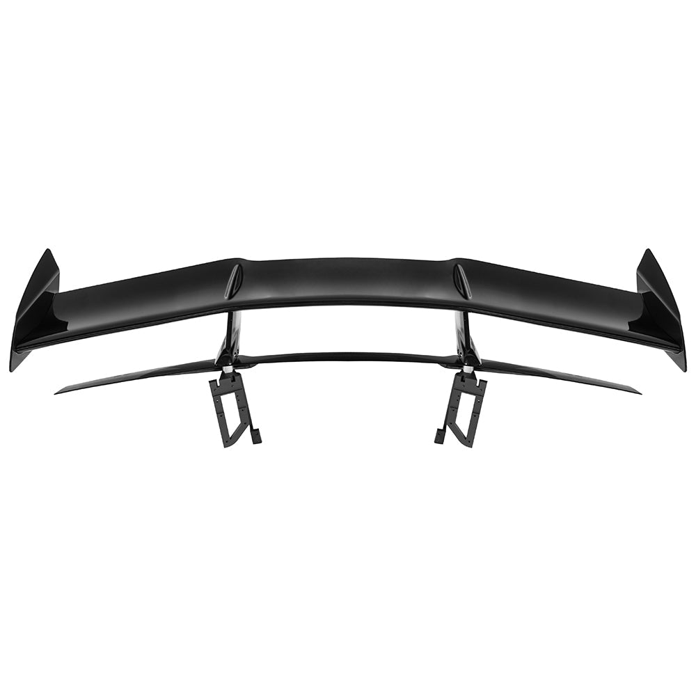 Corvette C8 ZR1 Style DRY CARBON FIBER Rear High Wing Spoiler Bracket