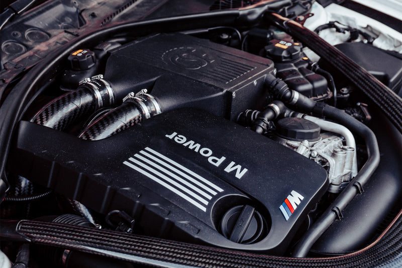 CSF 2014+ BMW M3/M4 (F8X) Top Mount Charge-Air-Cooler - Crinkle Black-Intercoolers-Grocery Getter Performance