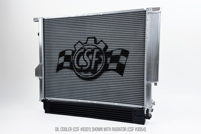 CSF 92-99 BMW E36 Euro Spec High Performance All Aluminum Engine Oil Cooler-Oil Coolers-Grocery Getter Performance