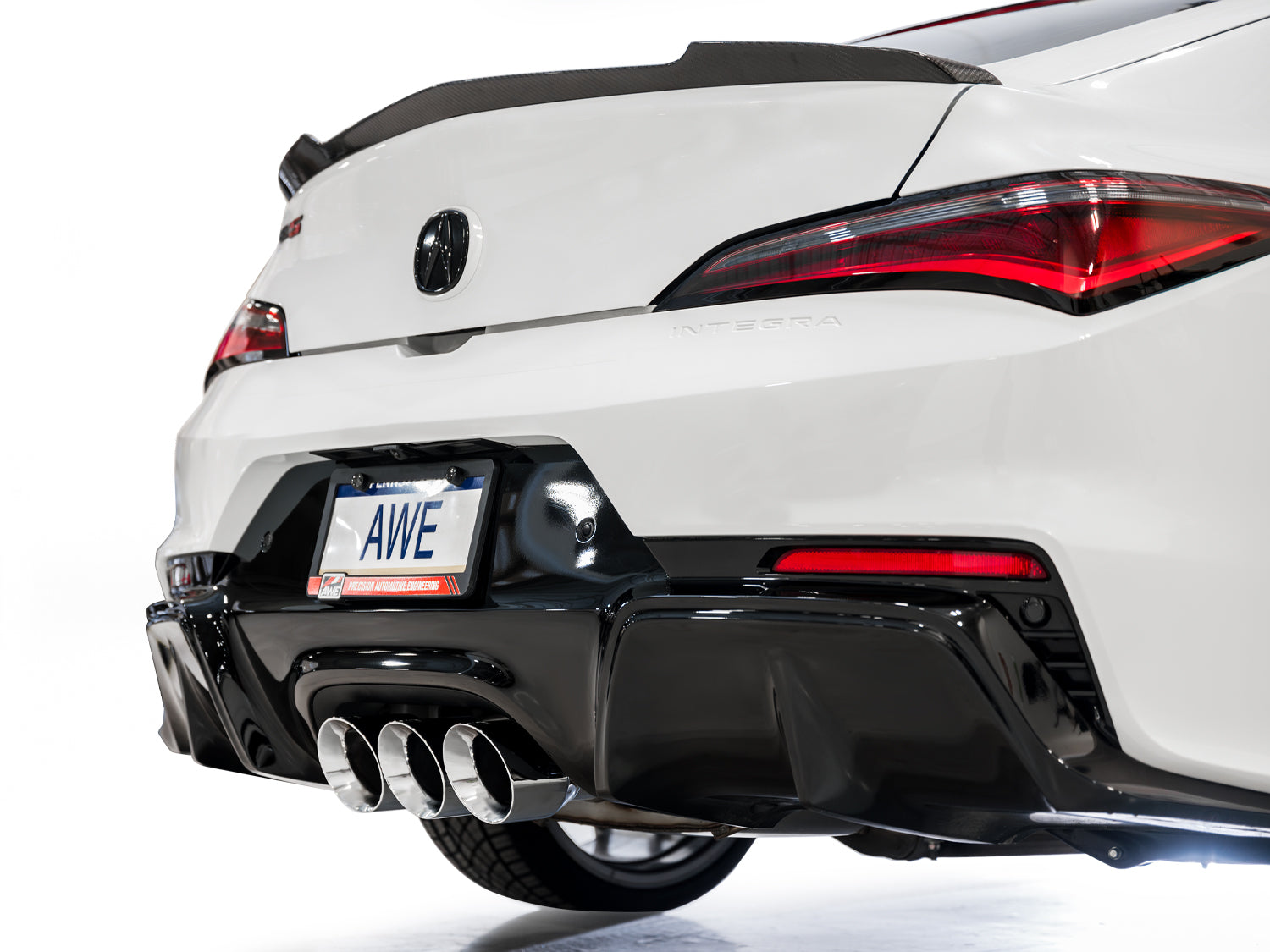 AWE Touring Edition Exhaust for DE5 Integra Type-S - Triple Chrome Silver Tips