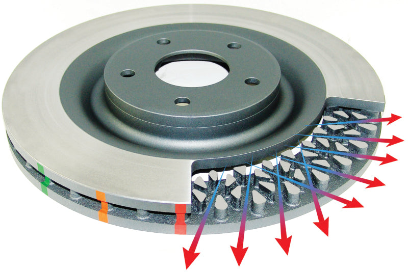 DBA 04-09 Audi S4 Rear 4000 Series Plain Rotor-Brake Rotors - OE-Grocery Getter Performance
