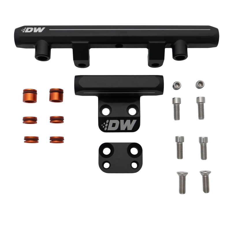 DeatschWerks 86-91 Mazda RX-7 FC Turbo II Fuel Rails-Fuel Rails-Grocery Getter Performance