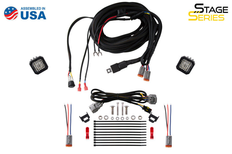Diode Dynamics 05-15 Toyota Tacoma C1 Sport Stage Series Reverse Light Kit-Light Accessories and Wiring-Grocery Getter Performance