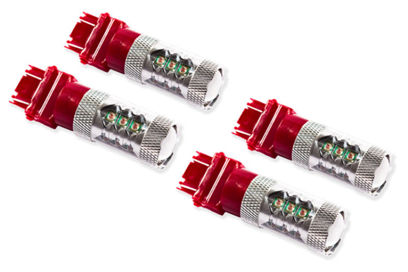 Diode Dynamics 07-13 GMC Sierra 1500 Rear Turn/Tail Light LED 3157 Bulb XP80 LED - Red Set of 4-Bulbs-Grocery Getter Performance