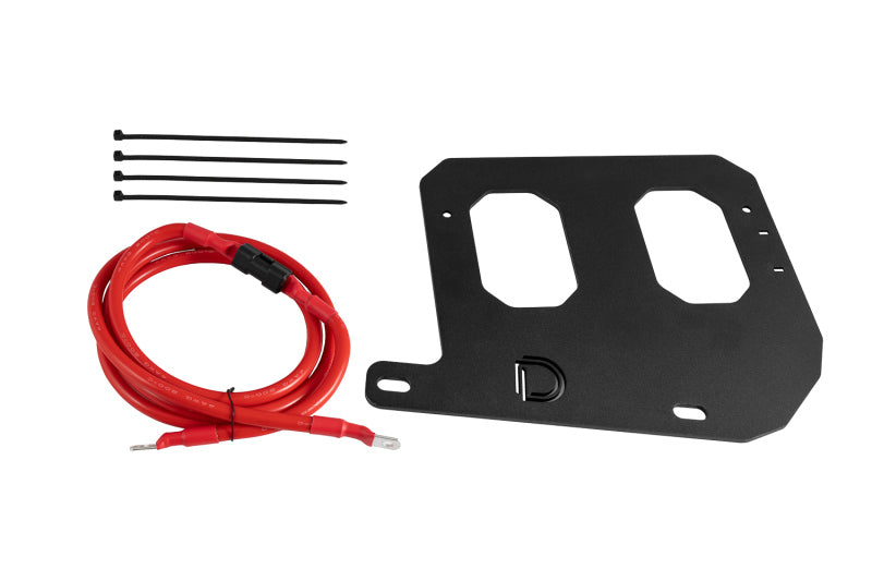 Diode Dynamics 07-17 Jeep Wrangler JK D-Switch Hub Mounting Kit-Light Mounts-Grocery Getter Performance