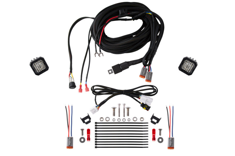 Diode Dynamics 10-21 Toyota 4Runner C1 Sport Stage Series Reverse Light Kit-Light Accessories and Wiring-Grocery Getter Performance